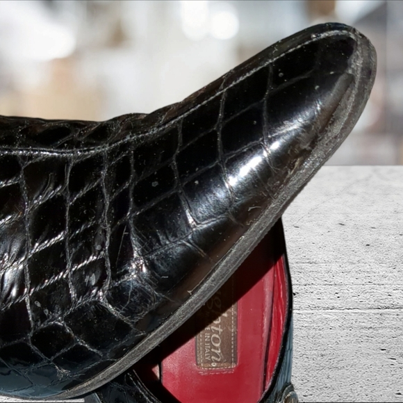 Brighton embossed mules size 7.5 - Picture 12 of 12